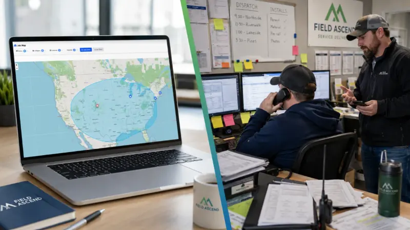 U.S. contractors comparing FSM software demos with real dispatch and technician workflows